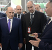 Денис Паслер на выставке ИННОПРОМ-2025 презентовал Михаилу Мишустину экосистему «Космос» на стенде Свердловской области